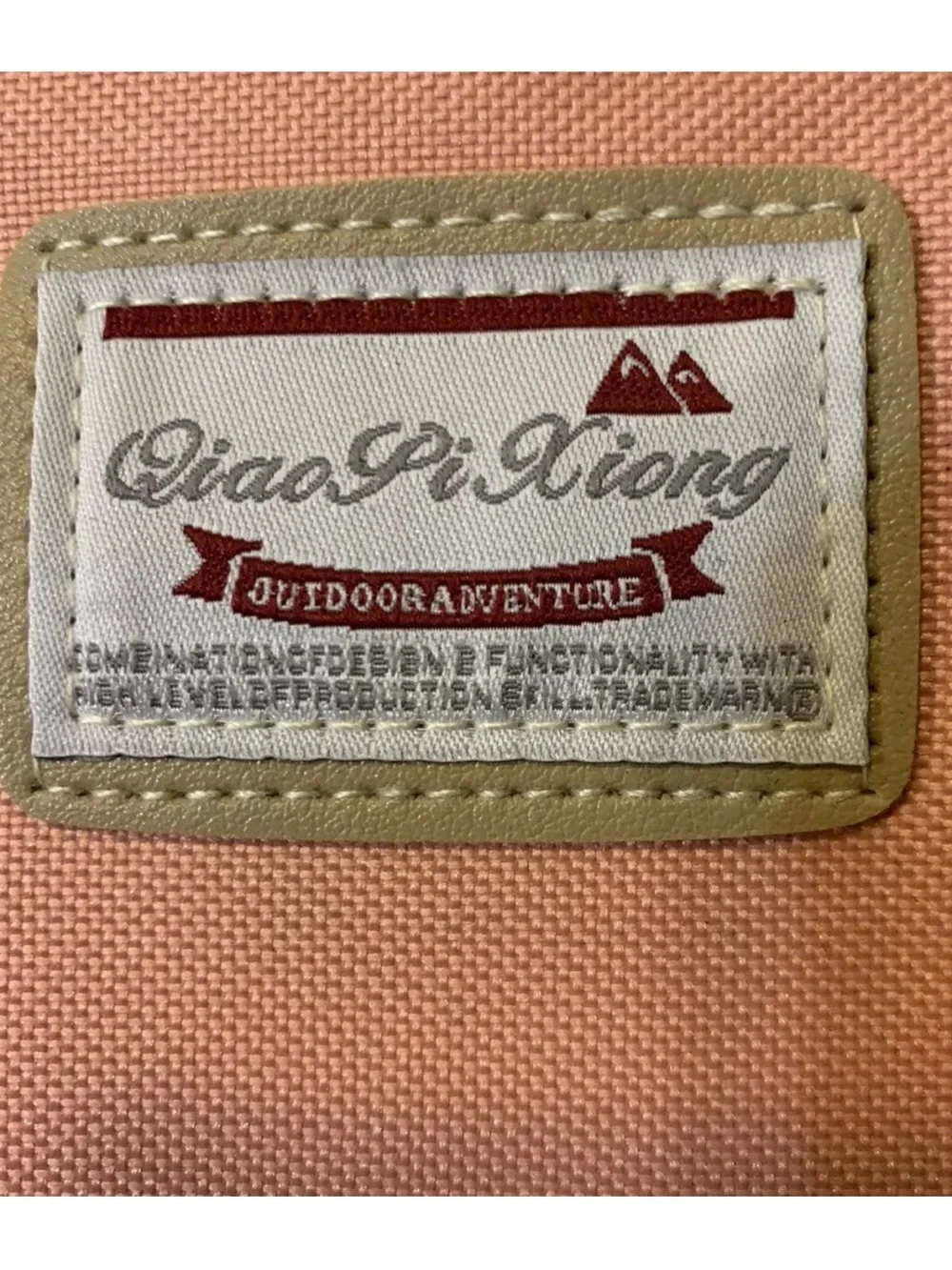 Qiao Pi Xiong Outdoor‎ Adventure Back Pack Peach
